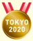 Tokyo2020のバッジ