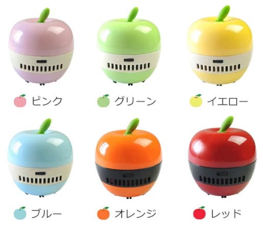  Yoijimu 卓上クリーナー リンゴ型